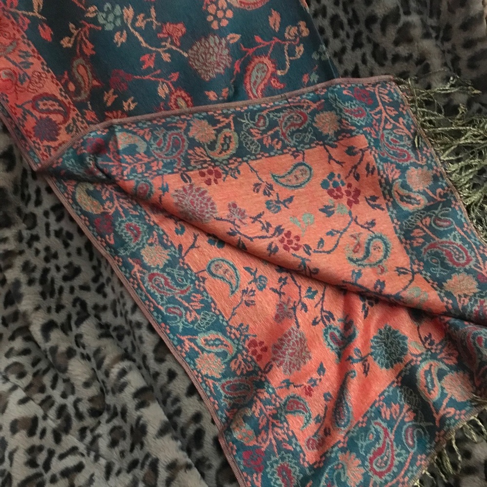 Pashmina scarf multicolor , GORGEOUS, NEW!